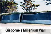 Gisborne's Millenium Wall - Garriock Insurance - Car Insurance in Manitoba and Ontario